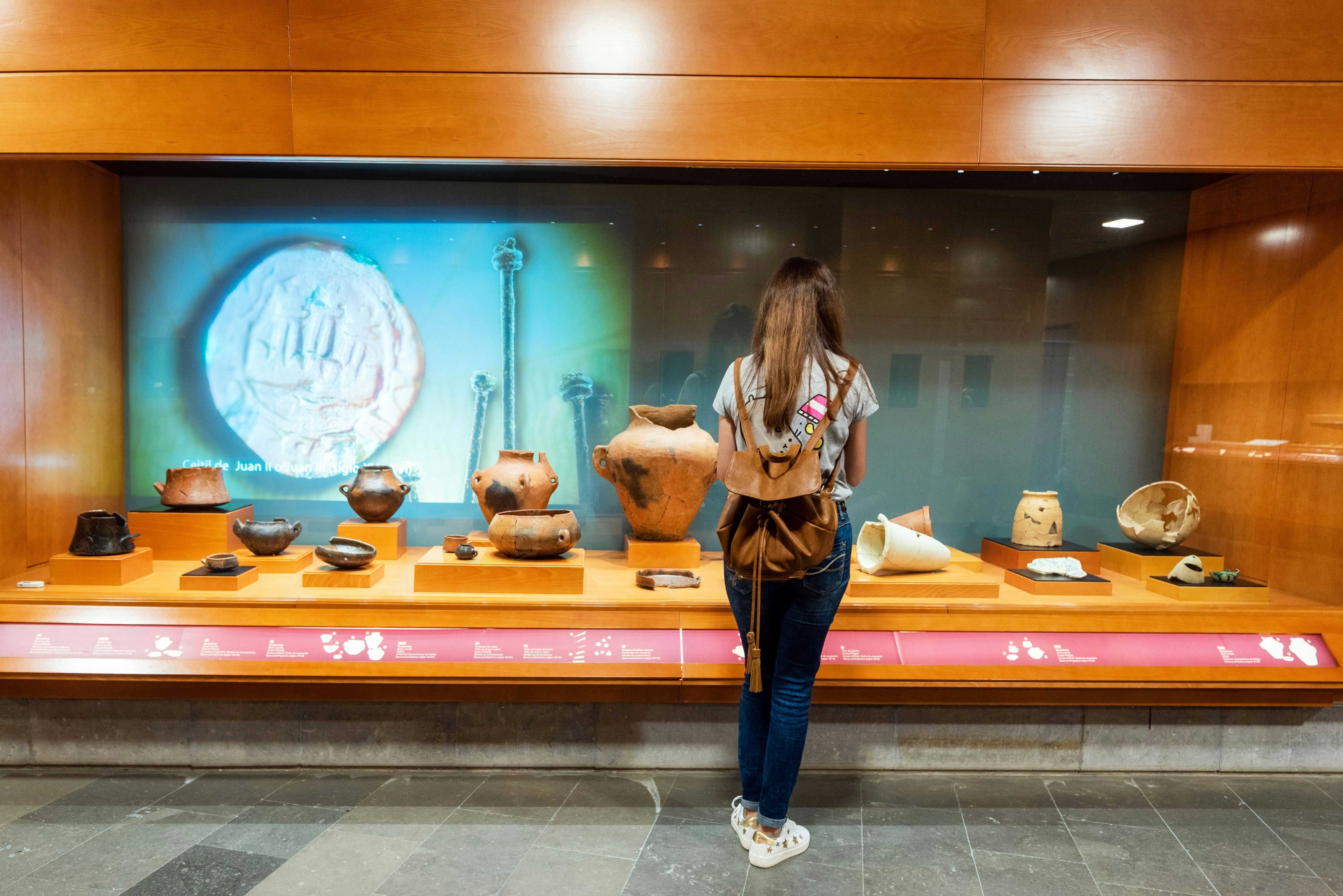 Galdar, Spain - March 2, 2019: Woman admiring the Interior of museum and Archaeological park, Cueva Pintada, in Galdar Gran Canaria, Spain . ;
Cueva Pintada Museum & Archaeological Park
Shutterstock ID 1462682909; your: Bridget Brown; gl: 65050; netsuite: Online Editorial; full: POI Image Update